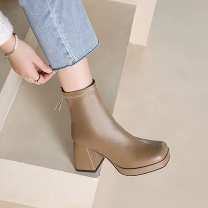 Bottes CHICA à Talon épais