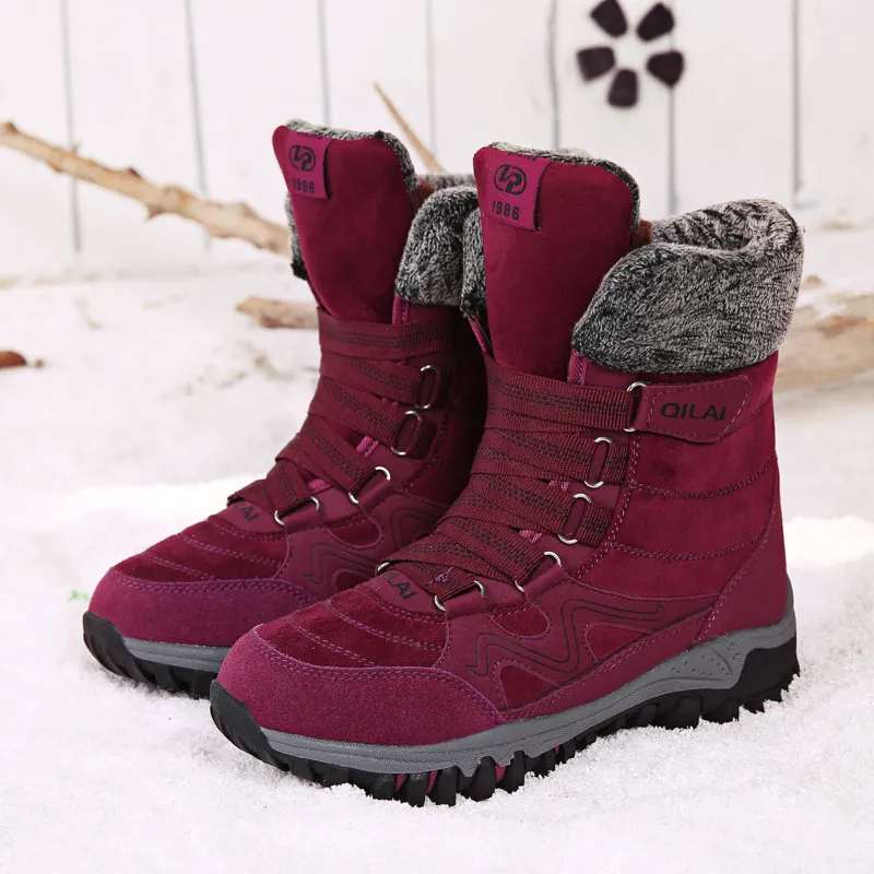 bottes de neige femme grand froid