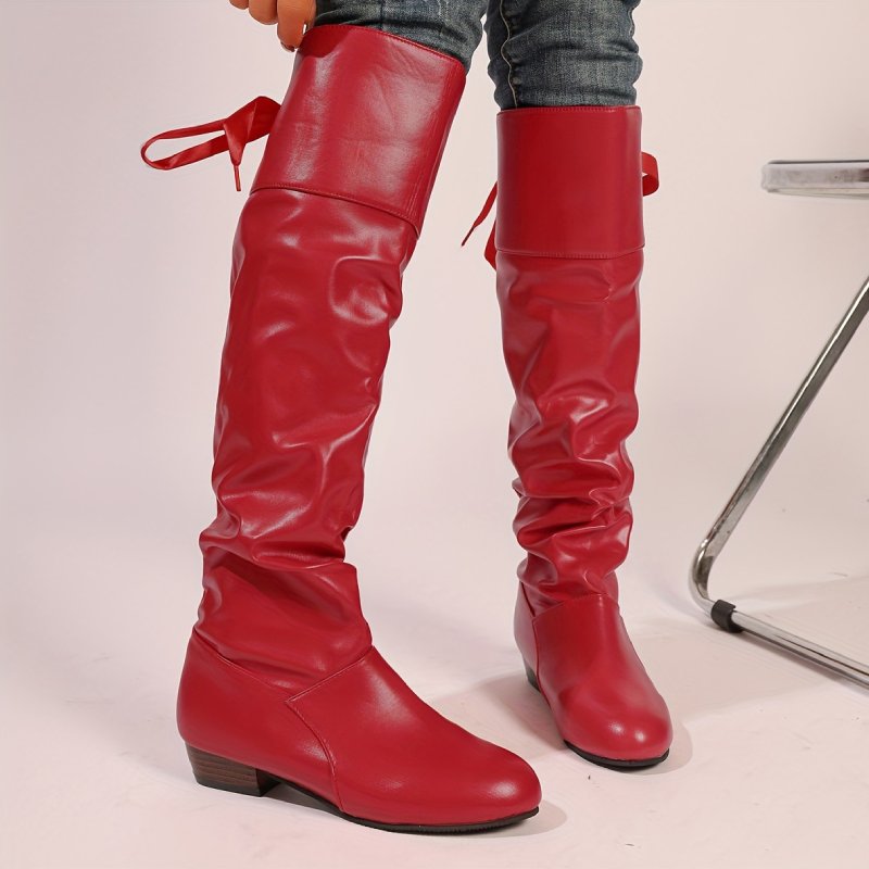Bottes Élégance à Talons Épais
