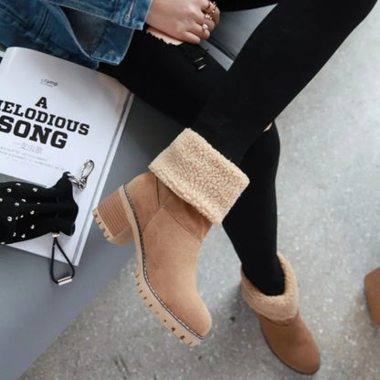 Bottines Féminines d'Hiver en Suède