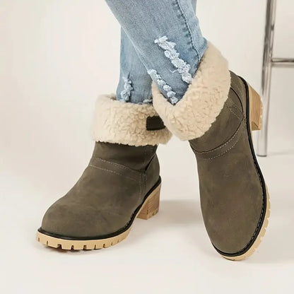 Bottines Féminines d'Hiver en Suède