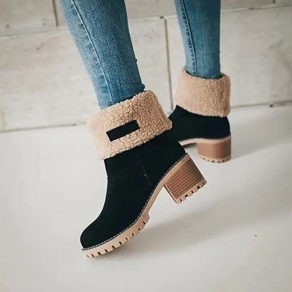 Bottines Féminines d'Hiver en Suède