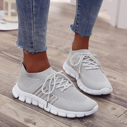 Breathable Knit Sneakers for Women – Lightweight & Comfortable