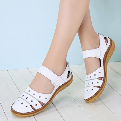 Breathable Leather Sandals for Women – Comfort & Style Combined