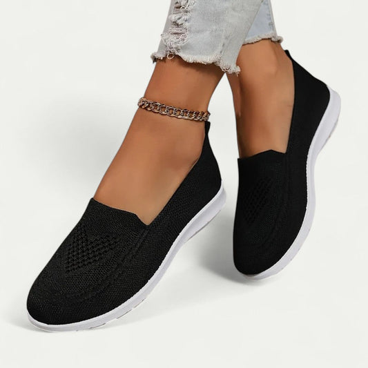Breathable Slip-On Walking Shoes for Women – Effortless Comfort & Style