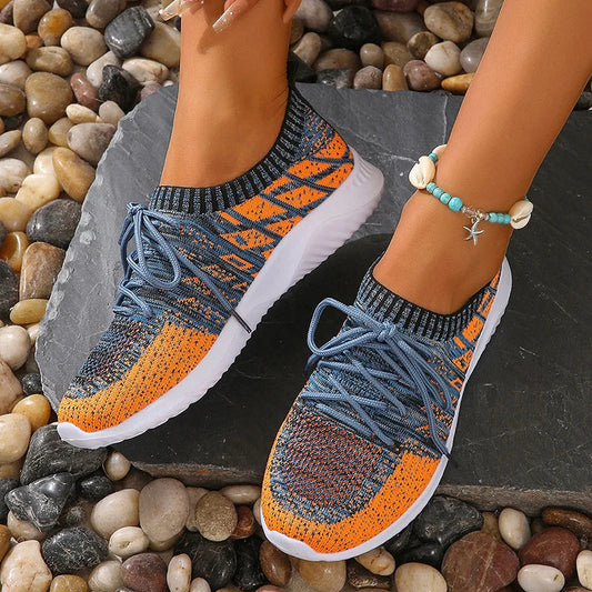 Breathable Knit Sneakers for Women – Lightweight & Comfortable