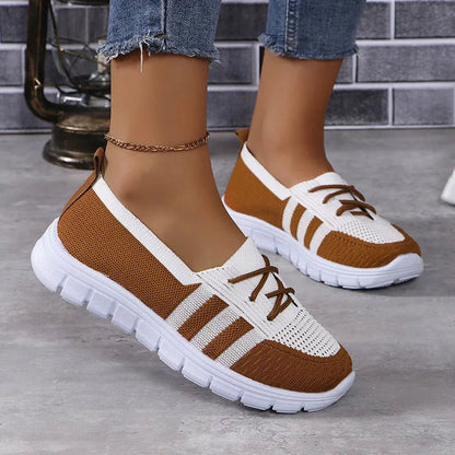 Breathable Slip-On Sneakers for Women – Lightweight & Stylish Comfort