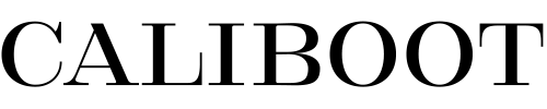The picture caliboot.com shows when its homepage is shared