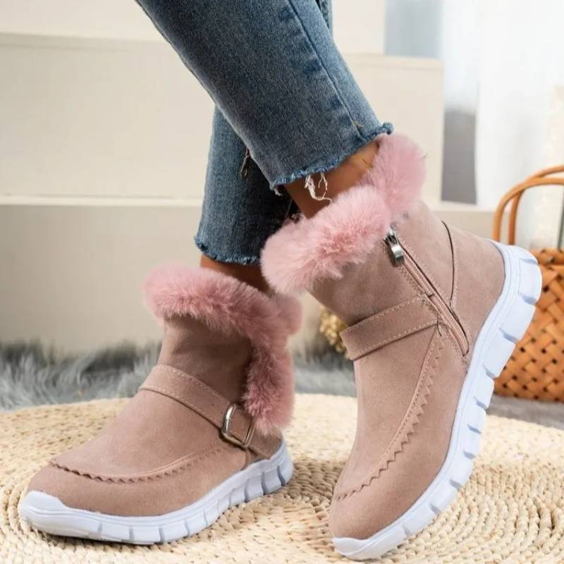 Chaussons D'hiver Épais De Style Coréen