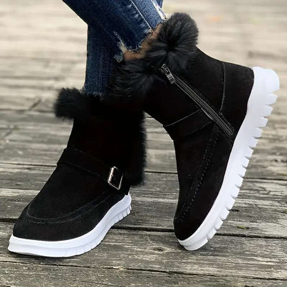 Chaussons D'hiver Épais De Style Coréen