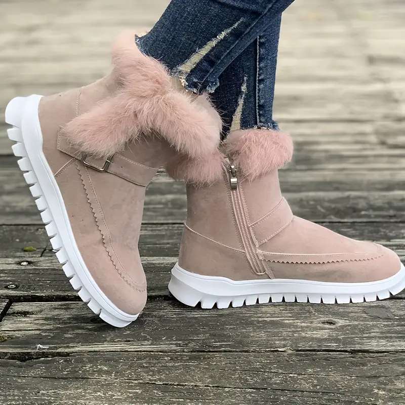 Chaussons D'hiver Épais De Style Coréen