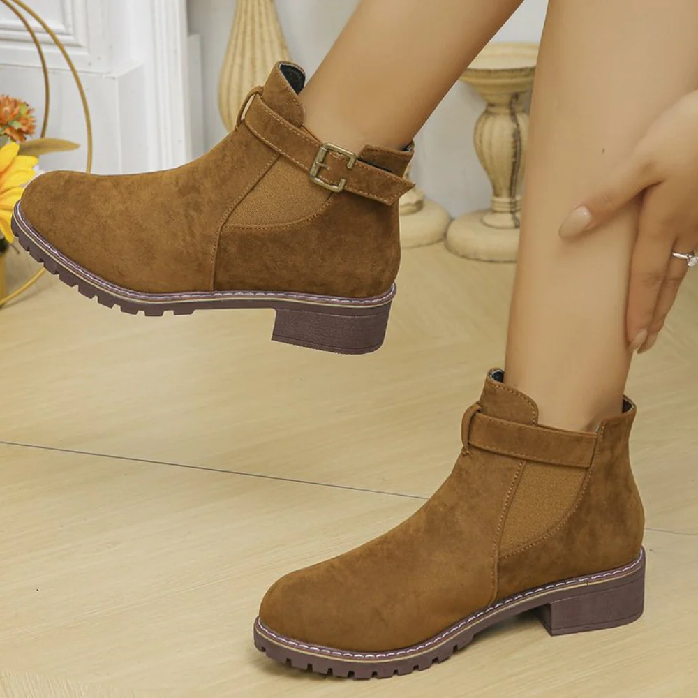 Chic Black Ankle Boots for Women – Stylish & Comfortable Booties