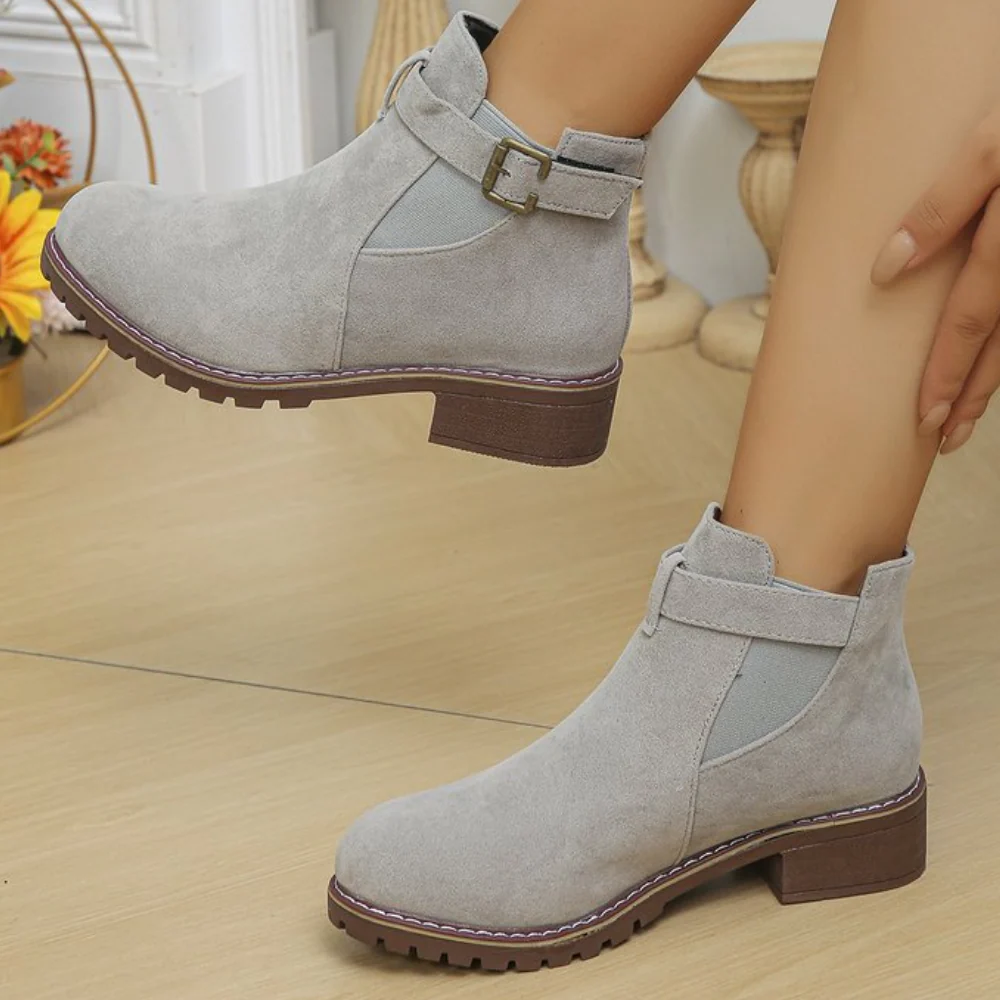 Chic Black Ankle Boots for Women – Stylish & Comfortable Booties
