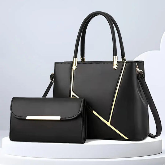 Chic Handbag Set for Women – Elegant Geometric Design & Versatile Style-Caliboot
