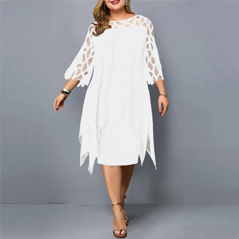 Chic Midi Dress for Women – Elegant & Versatile-Caliboot