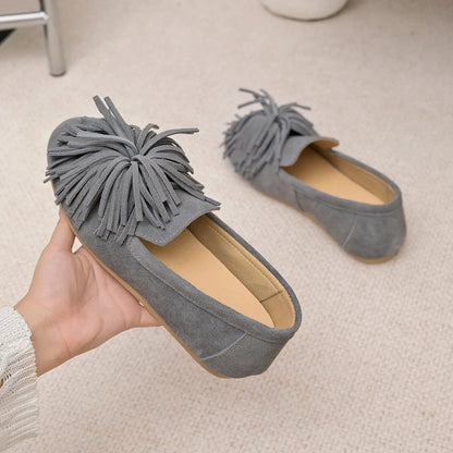 Chic Tassel Loafers for Women – Effortless Style & Comfort
