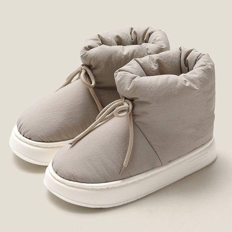 Cozy High-Top Slippers for Women – Warm & Comfortable