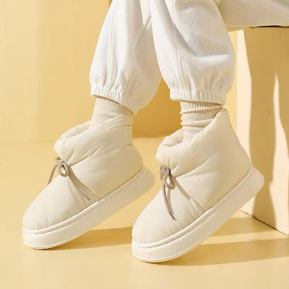 Cozy High-Top Slippers for Women – Warm & Comfortable