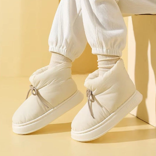 Cozy High-Top Slippers for Women – Warm & Comfortable