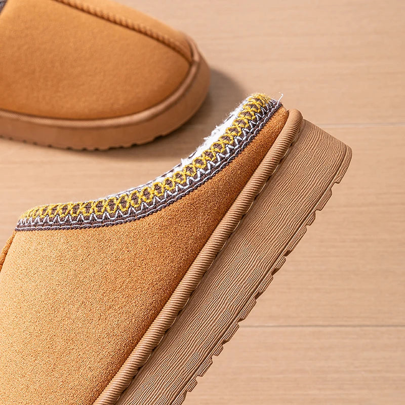 Cozy Plush Slippers for Women – Warm & Non-Slip Design