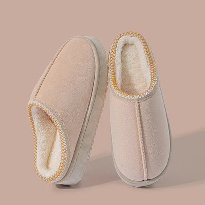 Cozy Plush Slippers for Women – Warm & Non-Slip Design