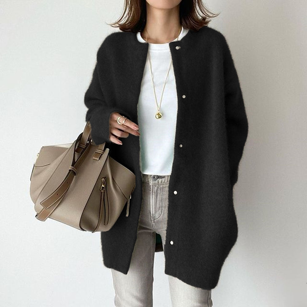Cozy Merino Wool Cardigan for Women – Soft & Stylish with Pockets 2