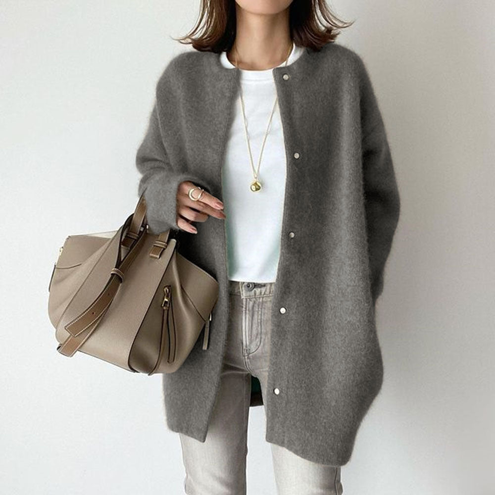 Cozy Merino Wool Cardigan for Women – Soft & Stylish with Pockets 3