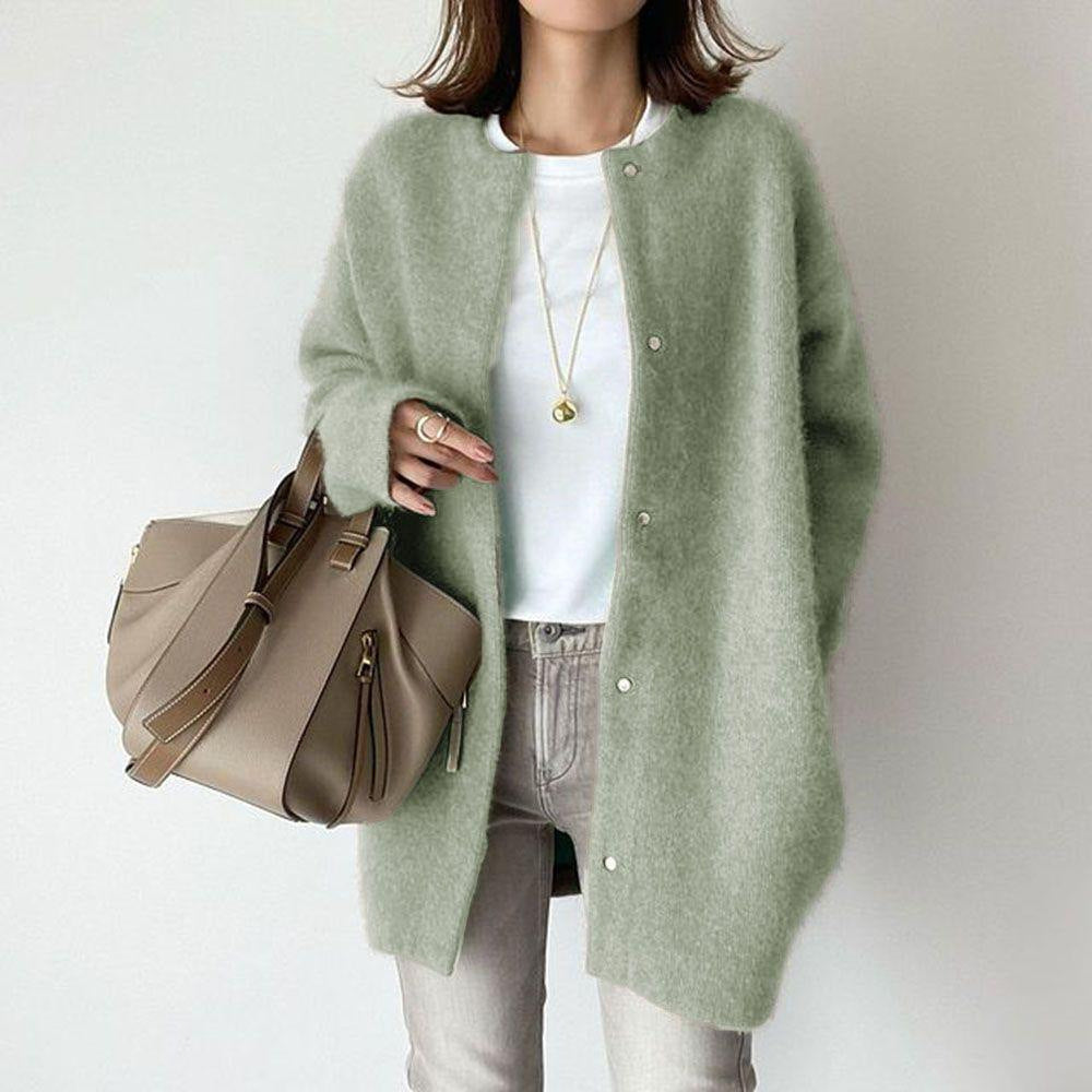 Cozy Merino Wool Cardigan for Women – Soft & Stylish with Pockets 4