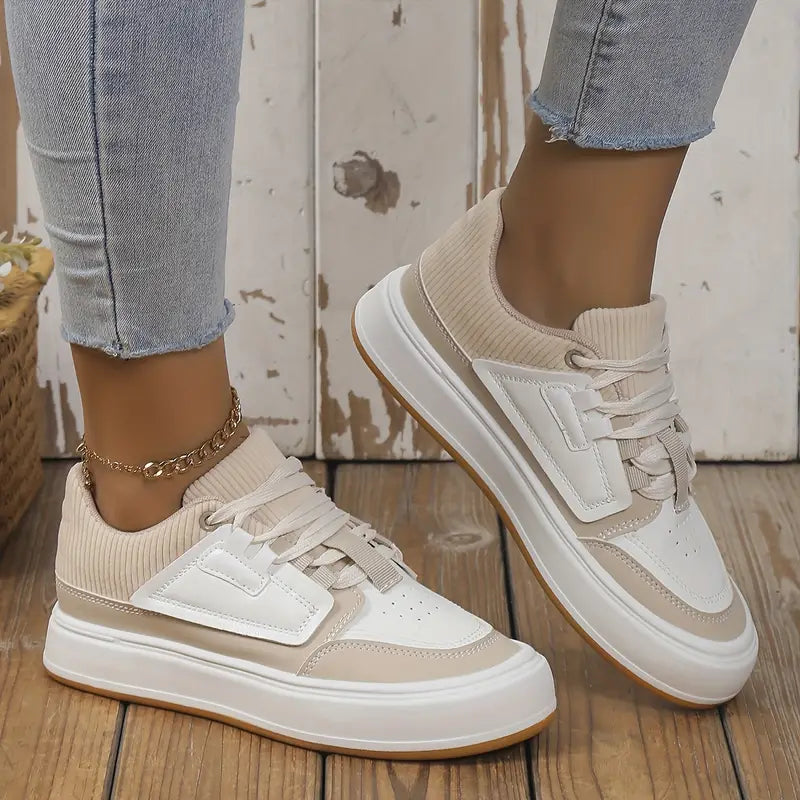 Cushioned Knit Sneakers for Women – Comfortable & Stylish