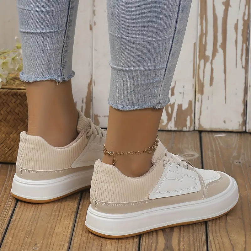 Cushioned Knit Sneakers for Women – Comfortable & Stylish