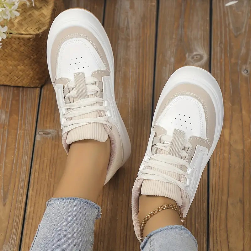 Cushioned Knit Sneakers for Women – Comfortable & Stylish