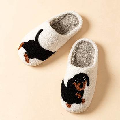 Cute Dachshund Dog Slippers for Women – Cozy & Fun Indoor Comfort