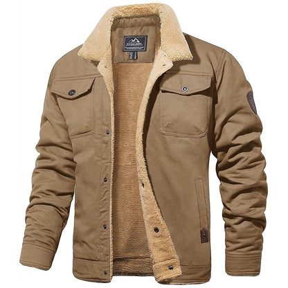 Brian | Warm Lined Outdoor Casual Jacket For Men Caliboot