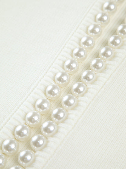 Elegant Pearl Trim Cardigan for Women – Stylish & Versatile Layering Piece 6