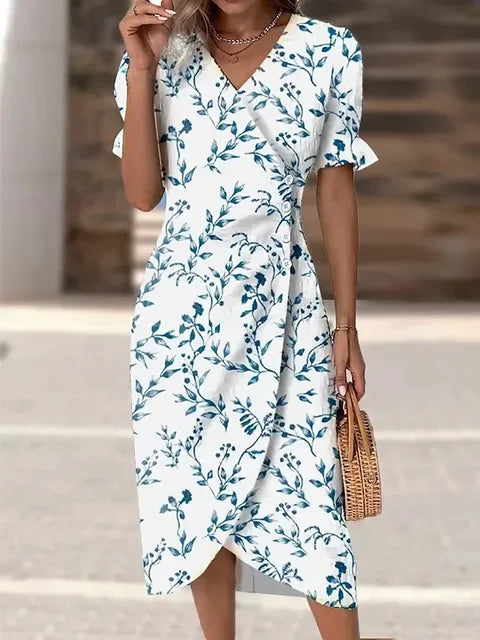 Gisella - Robe Fleurie pour Femmes – Élégante & Fluide