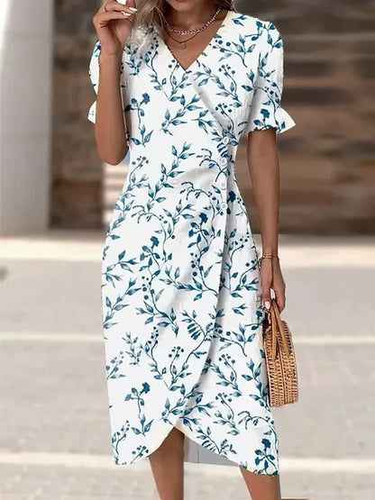Gisella - Robe Fleurie pour Femmes – Élégante & Fluide