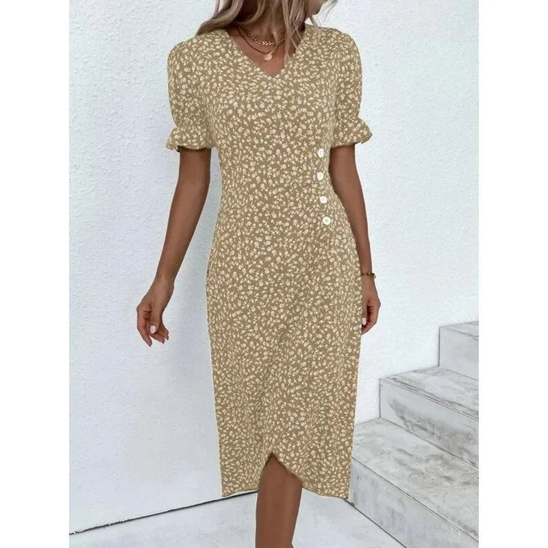 Gisella - Robe Fleurie pour Femmes – Élégante & Fluide