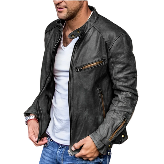Étienner – Blouson Cuir Femme – Élégant et Polyvalent pour Toutes Occasions 0