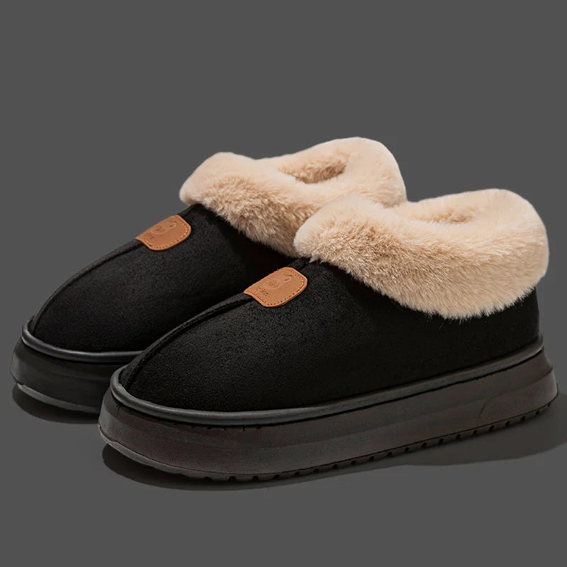 Faux Fur Platform Snow Boots for Women – Cozy & Stylish Winter Footwear