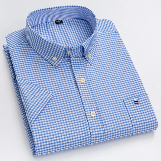 Felix – Chemise Manche Courte Homme – Style Tendance en Coton Premium 0