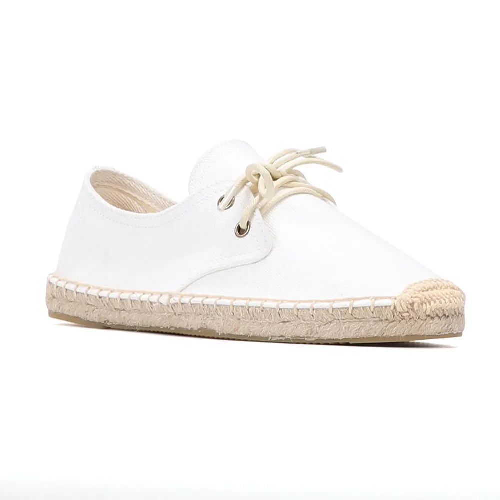 Flat Platform Espadrilles for Women – Casual & Comfortable Black Design