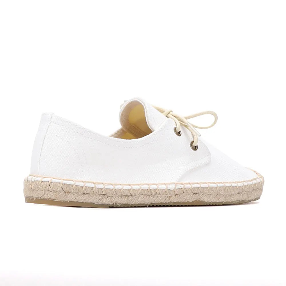 Flat Platform Espadrilles for Women – Casual & Comfortable Black Design