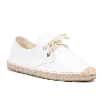 Flat Platform Espadrilles for Women – Casual & Comfortable Black Design