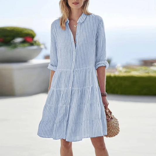 Flattering A-Line Summer Dress for Women – Effortless & Stylish Plus Size Options Available-Caliboot