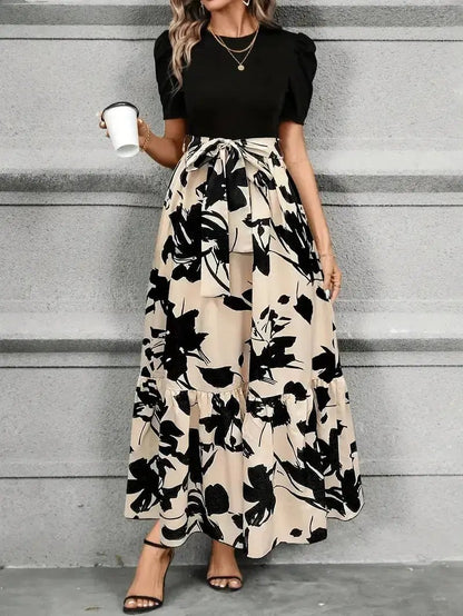 Floral Maxi Dress for Women – Effortless Elegance & Comfort-Caliboot