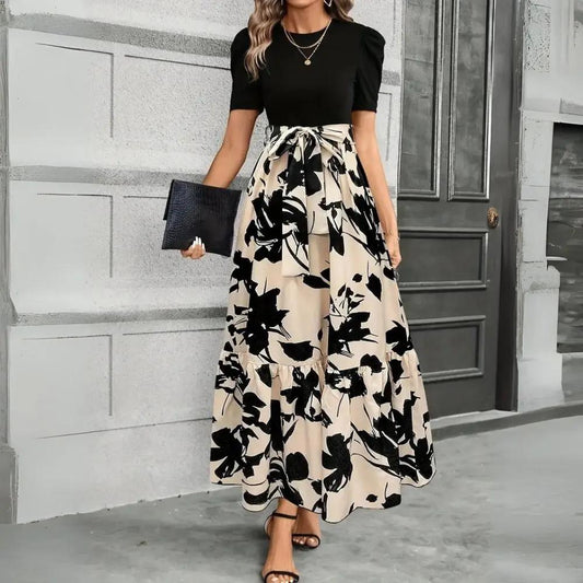 Floral Maxi Dress for Women – Effortless Elegance & Comfort-Caliboot