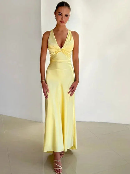 Flowing Maxi Dress for Women – Lightweight & Elegant for Summer Events 1