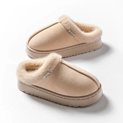 Fluffy Indoor Slippers for Women – Cozy & Anti-Slip Comfort