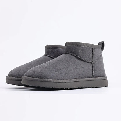 Fuzzy Short Ankle Boots for Women – Cozy & Stylish