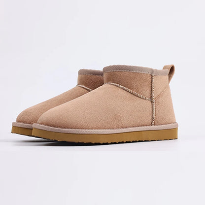 Fuzzy Short Ankle Boots for Women – Cozy & Stylish